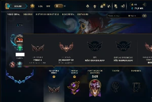 Ferro 1 com TODOS os Champs e 110 Skins - League of Legends LOL