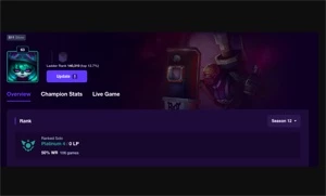 Conta Platina IV 50 Champions 6 Skins - Nivel 65 - League of Legends LOL