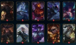 Conta League of Legends com 142 skins (Mais de 1k gastos) LOL