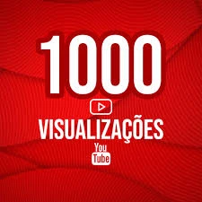 Youtube - Tempo De Exibição x 1000 visualizações Vídeo 100% - Redes Sociais