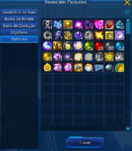 Conta iniciante com OMM e set Hazard no LADMO - Omegamon - Digimon Masters Online