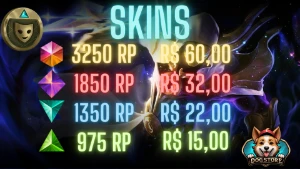 Compre aqui sua skin mais barata - League of Legends LOL