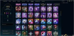 CONTA DE LOL 352 SKINS 5 SKINS PRESTIGIOS - League of Legends