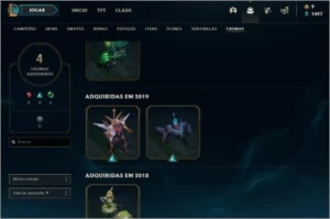 Conta league of legends LOL