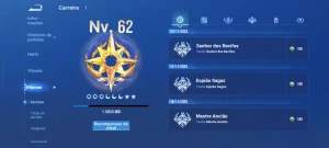 Conta no Honor Of Kings LEV 62 - Others