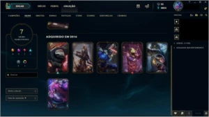 Conta de League of Legends Ouro 5 LOL