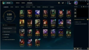 Conta de League of Legends Ouro 5 LOL
