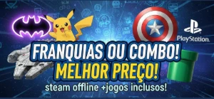 Steam Offline! Franquias Completas! Escolha Seu Combo!+Inclu