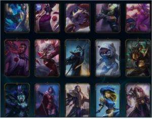 CONTA LOL 92 SKINS 130 CHAMPS 9 LENDÁRIAS - League of Legends