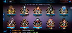 Conta MFS ( marvel strike force ) Lvl 90 ally plat 3 - Steam