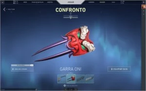 Conta valorant com muitas skins