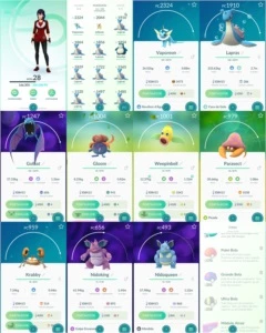 Conta Pokémon Go Level 28