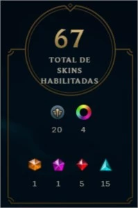 Conta de LOL Ouro 5 - League of Legends
