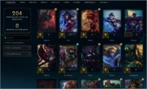 Conta de lol Ouro IV lvl 79 - League of Legends