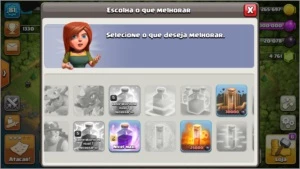 CV8 Quase full +4758 gemas. - Clash of Clans