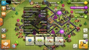 CV8 Quase full +4758 gemas. - Clash of Clans