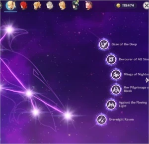 Conta com Diluc, Keqing, Jean, Venti, Albedo e + AR 53 - Genshin Impact