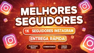 🥇 O Melhor Serviço De Seguidores (1K) | Turbine Seu Perfil - Redes Sociais