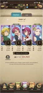 the seven deadly sins Nanatsu grand cross - Outros