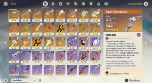 Conta Genshin AR60 Personagem 24/5* Armas 18/5* Raiden c3+++ - Genshin Impact