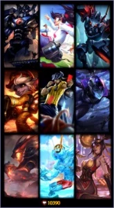 Conta lol League of Legends 81 skins