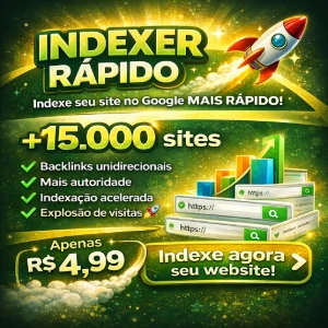 🚀 Indexer Rápido Seu Website Agora!!! 🚀