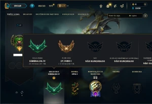 Esmeralda 4 cmo 50 Champs e 11 Skins - League of Legends LOL