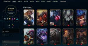 Conta LoL | Todos os Campeões | 227 Skins - League of Legends