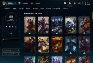CONTA LEAGUE OF LEGENDS (ATIVAS/INATIVAS) LOL