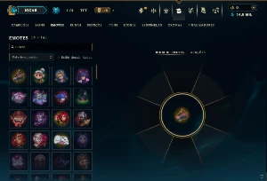Diamante 4 com 30 Champs e 1 Skin +16 Fragmentos - League of Legends LOL