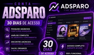 [Promoção] Conta Adsparo 30/Dias - Assinaturas e Premium