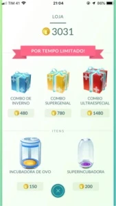 Vendo conta pokemon go lvl 30 instinct (10) + 3000 moedas - Pokémon