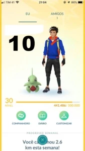 Vendo conta pokemon go lvl 30 instinct (10) + 3000 moedas - Pokémon