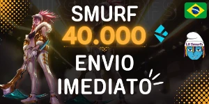 【BR】SMURF LOL UNRANKED 40.000 EA【SEM BANWAVE】 - League of Legends