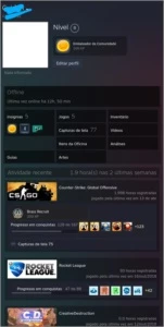 CONTA Steam CSGO PRIME, PUBG RCKT LEAGUE. - Counter Strike