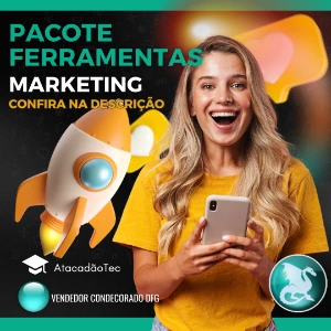 Pacote De Ferramentas Para Marketing - Pacotaço - Others