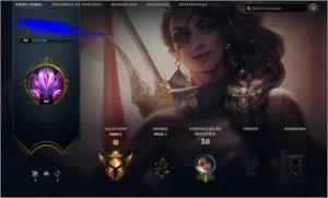 Conta Gold 1 com Ryze Campeonato - League of Legends LOL