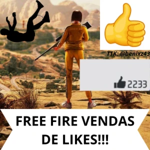 Likes para sua Conta do Free Fire!!!