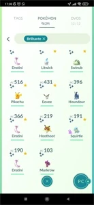 Serviços para Pokemon Go (Mochila/Reide/Pokemon brilhante) - Pokémon