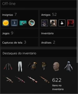CONTA FOCO PUBG - Steam