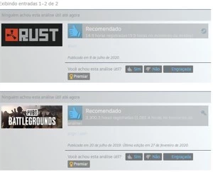 CONTA FOCO PUBG - Steam