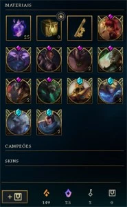 Conta League of Legends criada em 2012 com quase todos champ LOL
