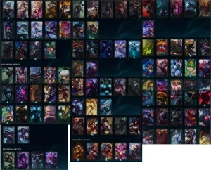 Conta League of Legends criada em 2012 com quase todos champ LOL