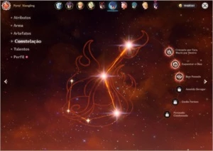 Eula + Hutao + Itto (AR 43) Conta Top - Genshin Impact