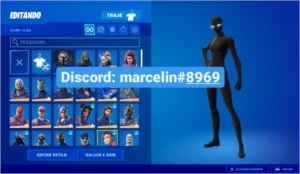 CONTA DE FORTNITE COM MINTY AXE 128 SKINS