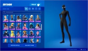 CONTA DE FORTNITE COM MINTY AXE 128 SKINS
