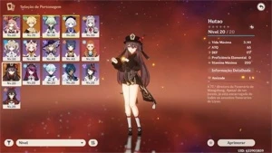 hutao qiqi ar 38 genshin impact - Grand Fantasia GF