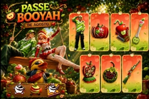 [Mais Vendido] Passe Booyah Premium Free Fire - Não Precisa