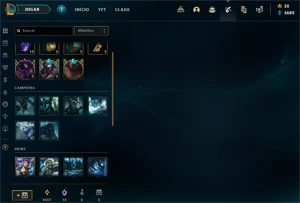 Conta LOL (season 2) com skins/vitoriosas e ícones raros - League of Legends