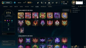 Conta De Lol - Lvl 740- Oportunidade! - League of Legends